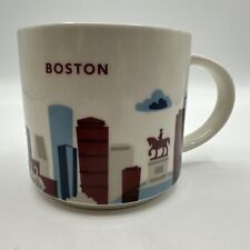 STARBUCKS Boston You Are Here Collection Mug 14 oz YAH 2016 picture