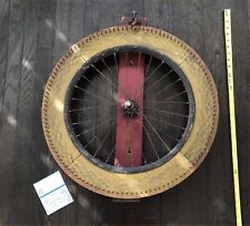 RARE 1900's Vintage Carnival Fair Wooden Wheel Spinning Game Clicker Game OHIO picture