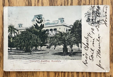 Executive Building Honolulu HI Hawaii 1905 Postcard Undivided picture