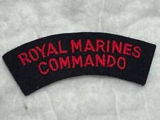 British, U.K., Great Britain Royal Marines Commando Shoulder Patch picture