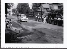 VINTAGE PHOTOGRAPH FIRE-TRUCK FIREMEN DRILL SEABREEZE ROCHESTER NEW YORK PHOTO picture