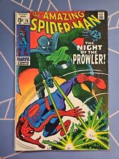 Amazing Spider-Man 78 1st Prowler 1969 Solid Copy VG/F picture