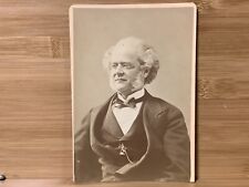 C. 1880s Cabinet Card Of CT Gov. Charles Roberts Ingersoll - Inscribed By Child picture