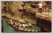 Postcard Start Of Boat Ride At Ausable Chasm Ausable Chasm New York picture