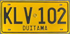 SOUTH AMERICA COLOMBIA DUITAMA 2015's LICENSE PLATE. picture