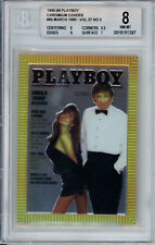 1995 Playboy Chromium Covers Donald Trump #85 BGS 8 NM-MT Population of only 22 picture
