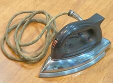 RARE Vintage 1950's Sunbeam Ironmaster Model A-5 Fabric Cord 1000 Watts EVC picture