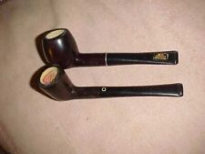 2 UNSMOKED  -  YELLO BOLE  STANDARD PIPES - HONEY CAKED INSERTS - STICKERS picture