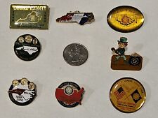 8 Vintage American Leigion National Commander Pin Lot A picture