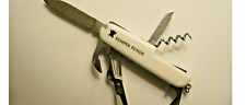 KEMPER 6 MUTIFUNTION STAINLESS VINTAGE CREAM w/Nylon Case CAMPING MUTI TOOL picture