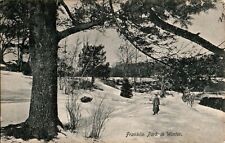 Franklin Park in Winter, Boston, Massachusetts MA Postcard picture