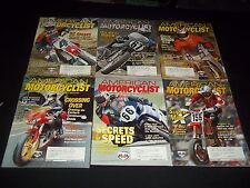 2004 AMERICAN MOTORCYCLIST MAGAZINE LOT OF 11 ISSUES - FAST BIKES - M 484 picture