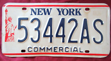 New York Liberty license plate 53442AS commercial used made of aluminum picture