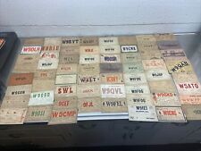 Lot 62 Vintage QSL cards from 1920s & 1930s Mostly Midwestern States Ham Radio picture