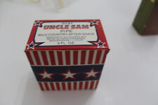 Avon Uncle Sam Pipe Decanter in Box full of Wild Country After Shave Lotion picture