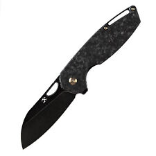 Kansept Model 6 Folding Knife Shredded Carbon Fiber Handle 20CV Plain K1022A6 picture