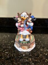 RARE Schmid Disney Characters Scrooge McDuck Mickey Minnie Mouse Christmas Carol picture