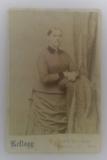 Antique 1800s Photograph Standard Cabinet Card 25 Female Photographer Decorative picture