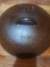 Vintage Wagner Ware No 10 Drip Drop Roaster Lid Only picture