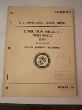 1964 U.S. TECHNICAL MANUAL STEAM PRESSURE JET OPERATION OVERHAUL BOOKLET TUB E picture