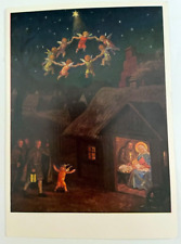 Wiechmann-Bildkarten Nativity Manger Scene Holy Night Postcard Germany picture
