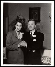 Hollywood Beauty AVA GARDNER & MICKEY ROONEY 1942 PORTRAIT VINTAGE Photo 693 picture