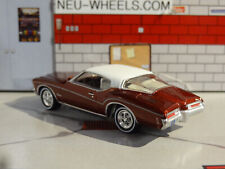 3RD GEN 1971-1973 BUICK RIVIERA V-8 BOAT TAIL 1/64 DIECAST DIORAMA MODEL R picture