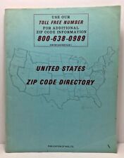 Vintage 1960's United States Zip Code Directory - M/B LTD. - Paperback picture