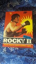 1979 Topps Rocky II Box 36 Packs Box Original Stock Sold 10 So Far picture