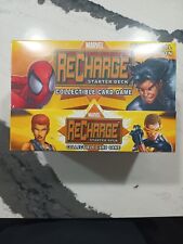 2001 Marvel ReCharge CCG 8 Starter Deck Box SEALED  T314 picture