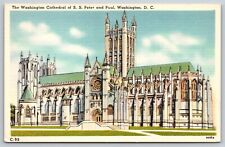 Postcard Washington DC Cathedral of Saints Peter and Paul Episcopal  7M picture