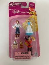 NIP RARE Disney Beauty and the Beast Mini Figure Pack Set 2002 Hasbro picture