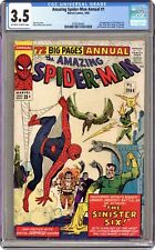 Amazing Spider-Man Annual #1 CGC 3.5 1964 3700184001 1st app. Sinister Six picture