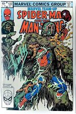 MARVEL T.U. SPIDERMAN AND MAN-THING #122 Stan Lee & Al Milgrom Signed Remark 1/1 picture