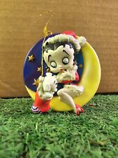 Vintage 1999 Betty Boop Ooh Merry Christmas Moon Ornament Heirloom Collection picture