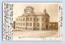 RPPC 1905. PETER & PAUL'S ACADEMY. IONIA, MICHIGAN. POSTCARD ST2 picture