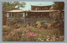 The Gardens and Dan - Sing - Fan Tea and Gift Shop Ogunquit, Maine Postcard picture