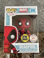 Funko Pop Marvel Universe Deadpool #20 GITD Harrison's Exclusive with PopShield picture