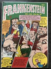 Frankenstein Comics #28 1954 Prize Golden Age Pre-Code Comic Book (NICE SHAPE) picture