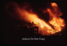Orig SLIDE 4/14/1963 Fire Scene at Squire's Meat Packing Plant Cambridge MA (A) picture