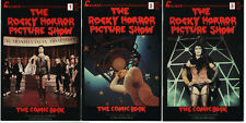 ROCKY HORROR PICTURE SHOW #1 2 3 Set Tim Curry Photo Cover Caliber Comics 1990 picture