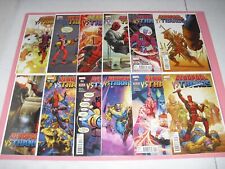 Lot of 12 Deadpool vs Thanos 1-4 set + tons of variants all NM high grade 2015 picture