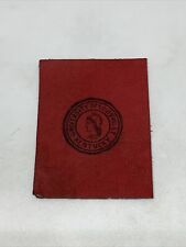 Vintage ca 1910s UNIVERSITY OF LOUISVILLE KENTUCKY Tobacco Premium Leather Patch picture