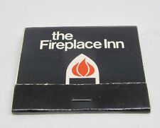 The Fireplace Inn CHICAGO 1448 Wells Street Illinois FULL Matchbook picture