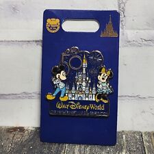 Walt Disney World 50th Anniversary Castle Celebration Pin Mickey and Minnie 2021 picture