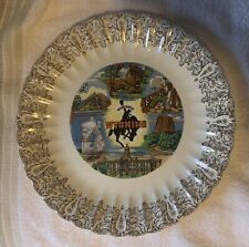 Vintage Wonderful Wyoming Commemorative State Plate picture
