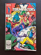 Marvel Comics X-Terminators #3 December 1988 Jon Bagdanove Cover picture