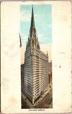 Postcard Illinois Chicago IL Temple Building picture
