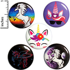 Unicorn Fridge Magnets Unicorns Pretty Magical Purple Gift Set 5 Pack 1