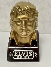 Vintage 1977 Elvis Whiskey Decanter McCormick Limited Edition Head/Bust w/ Box picture